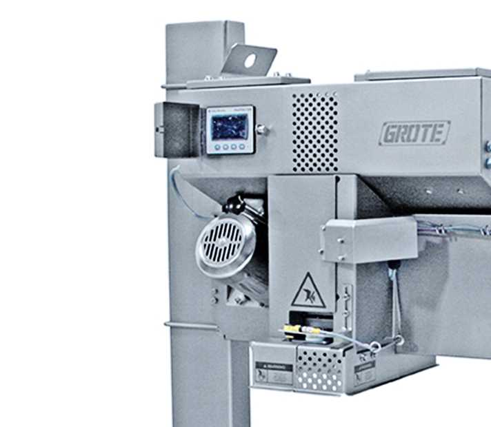 Grote's Slicer/Applicator machine. 