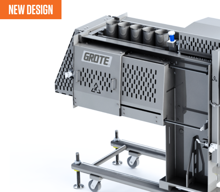 Grote's Slicer/Applicator machine. 