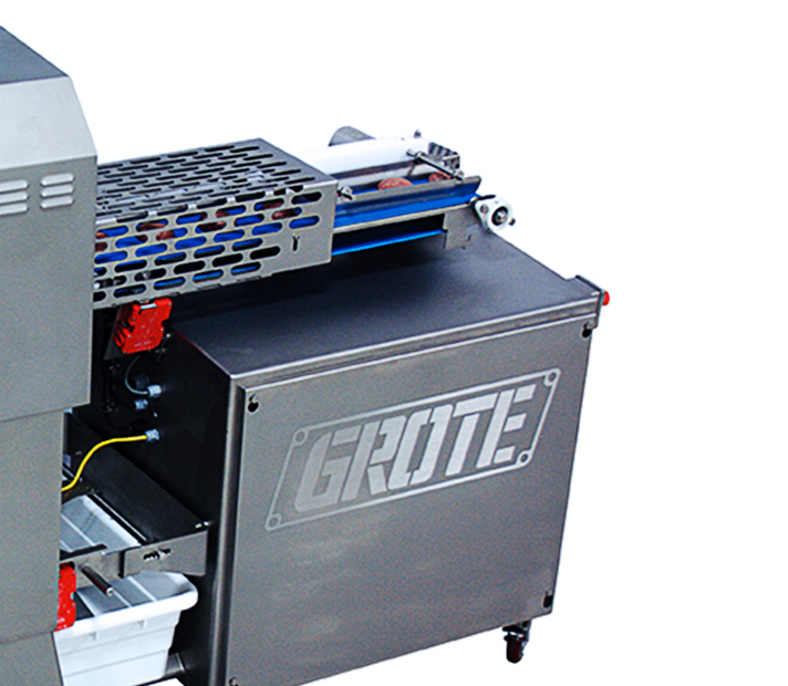 Cortadora lineal Pizzamatic de Grote. 